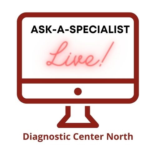 Ask-a-Specialist Live! logo.
